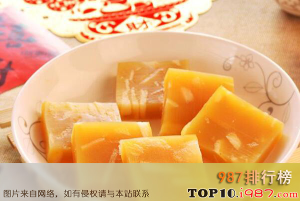 十大中式传统美食之马蹄糕