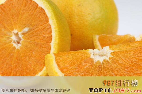 十大最有效防晒的水果之橙子