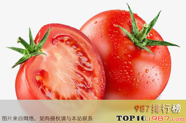 十大最有效防晒的水果之番茄