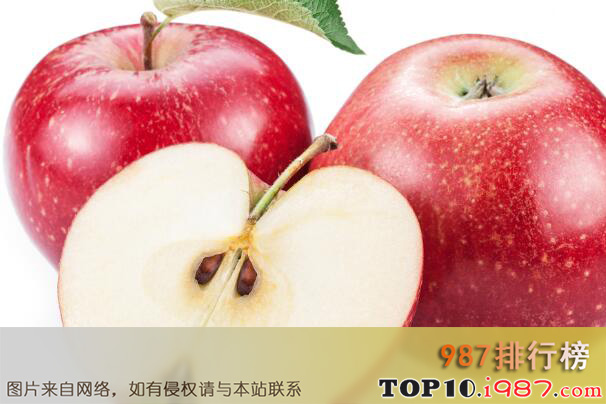 十大最有效防晒的水果之苹果