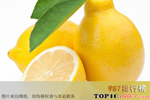 十大排毒养颜的水果之柠檬