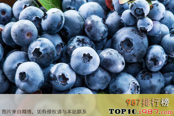 十大排毒养颜的水果之蓝莓