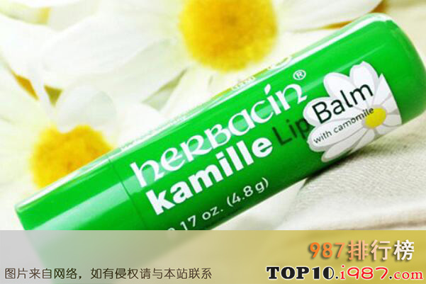 十大润唇膏品牌之德国小甘菊herbacin