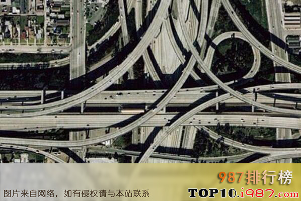 十大最复杂的立交桥之北京西直门立交桥