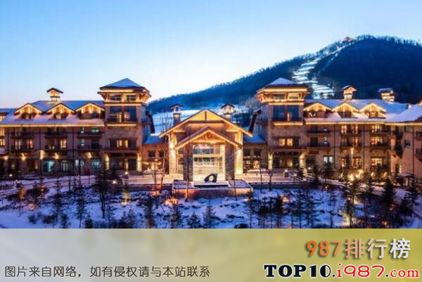 十大最出名的滑雪度假村之长白山国际度假村