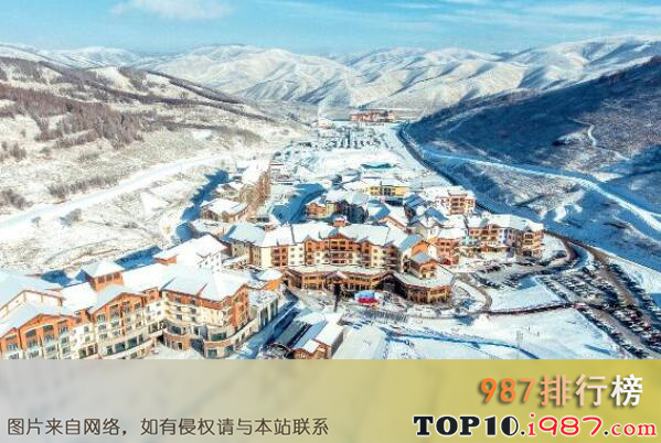 十大最出名的滑雪度假村之太舞滑雪小镇