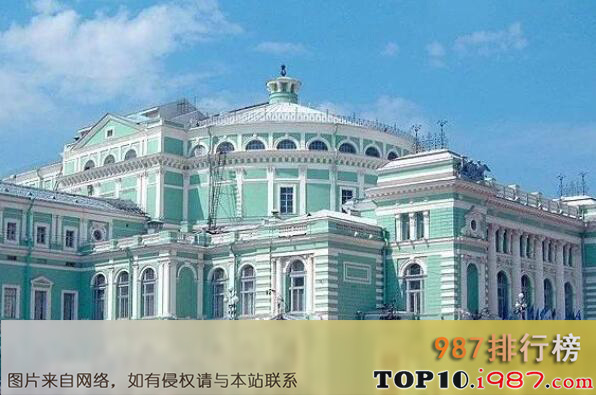 十大世界最著名的歌剧院之马林斯基剧院