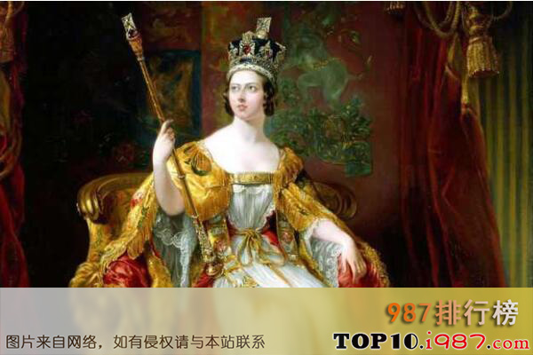 十大世界著名女性统治者之维多利亚女王