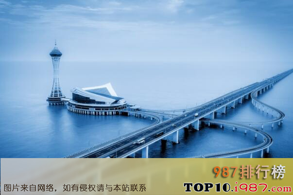 十大最长的跨海大桥之杭州湾跨海大桥