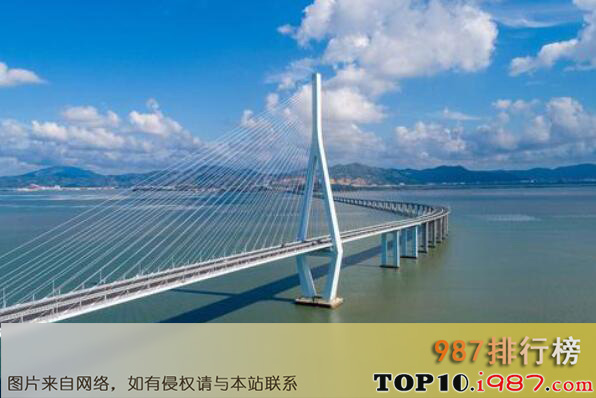 十大最长的跨海大桥之厦漳跨海大桥