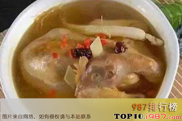 十大最出名的名菜之飞龙汤