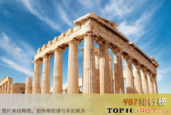 十大世界古希腊建筑代表作之帕特农神庙