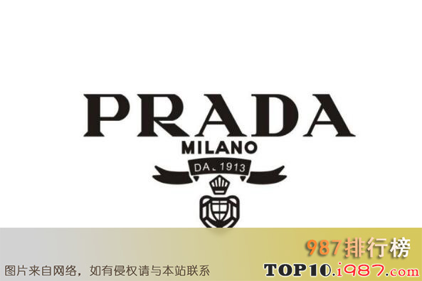 十大世界顶级奢侈品牌之prada普拉达