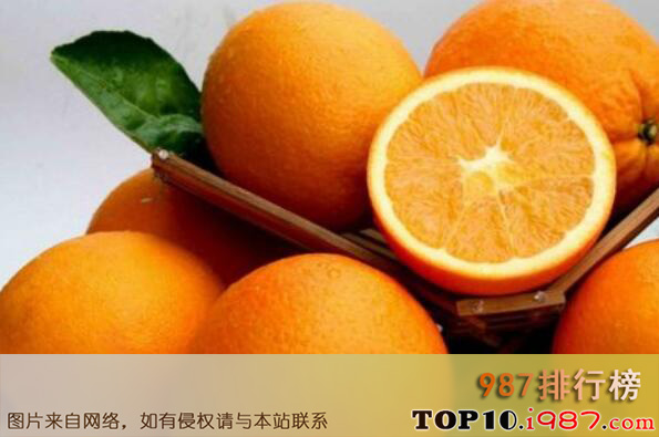 十大降血压的水果之橙子