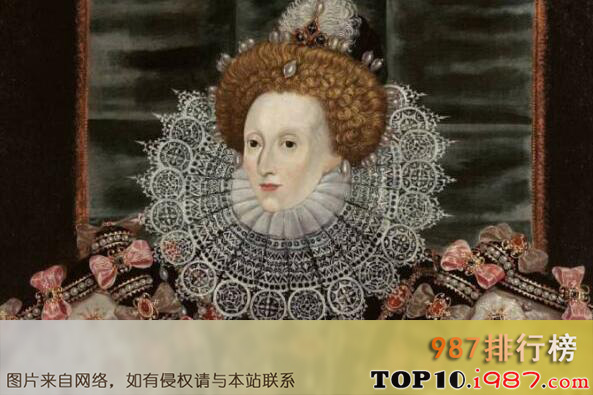 十大世界历史上的女王之伊丽莎白一世