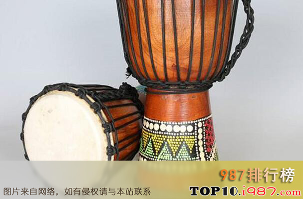 十大最容易学的乐器之非洲手鼓