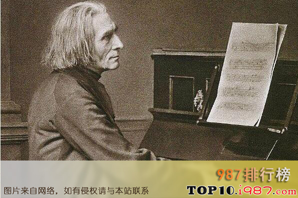 十大世界公认著名音乐家之弗朗茨·李斯特