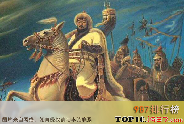 十大世界历史上最伟大的帝王之成吉思汗