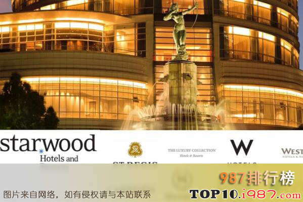 十大世界顶级酒店集团之starwood hotels & resorts worldwide inc--喜达屋酒店集团