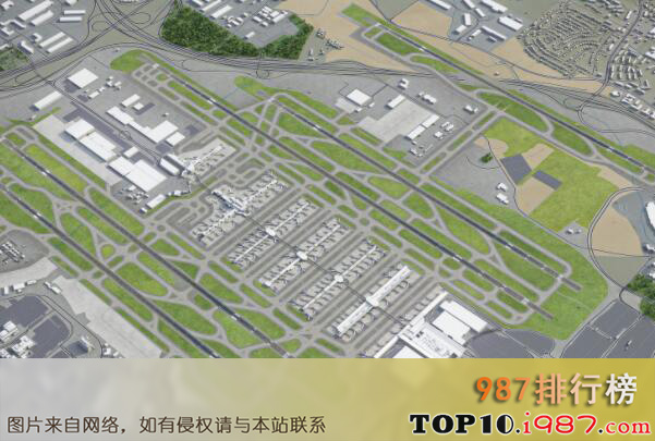 十大客流量最大的机场之亚特兰大机场
