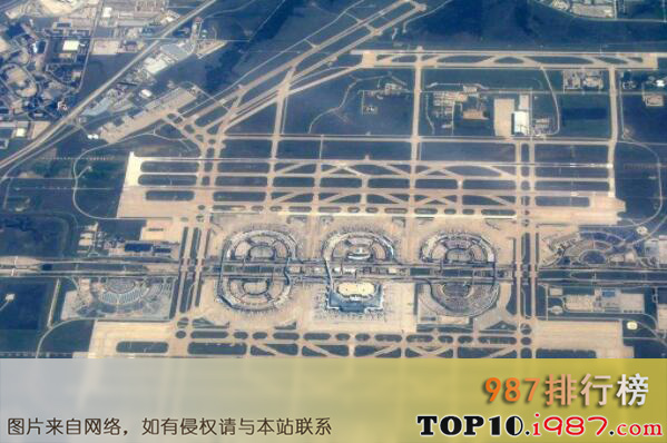 十大客流量最大的机场之达拉斯-沃斯堡国际机场
