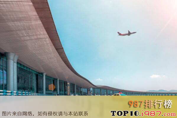 十大客流量最大的机场之江北国际机场