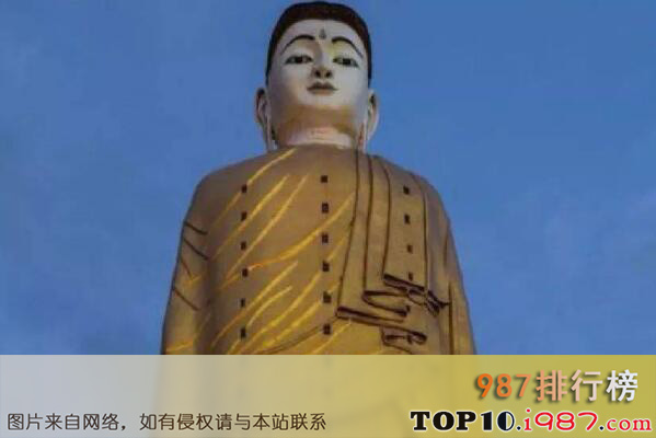 十大世界最高佛像之缅甸蒙瓦育立佛