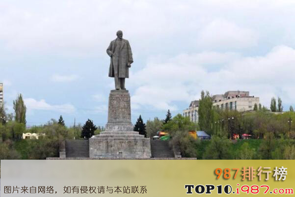 十大俄罗斯最著名的雕塑之伏尔加格勒列宁纪念碑