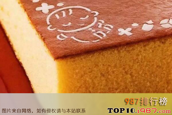 十大世界名品蛋糕之长崎蜂蜜蛋糕