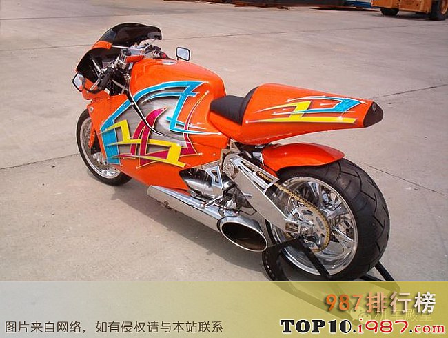 十大最酷摩托车之MTT Y2K