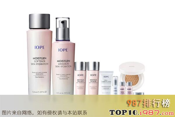 十大韩国化妆品品牌之iope艾诺碧