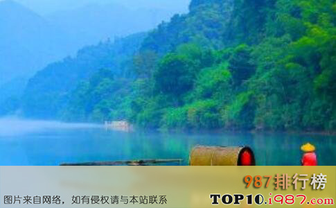 十大湖南旅游必去景区之郴州东江湖