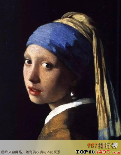 十大世界经典名画之《戴珍珠耳环的少女》——维梅尔