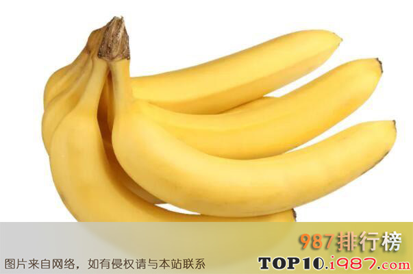 十大碱性食物排行榜之香蕉