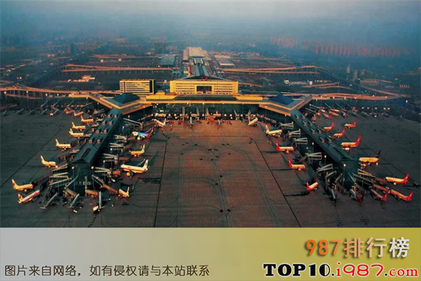 十大最大的机场之上海虹桥国际机场