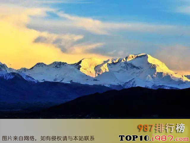 十大世界上最高的山峰之卓奥友峰——世界第六高峰