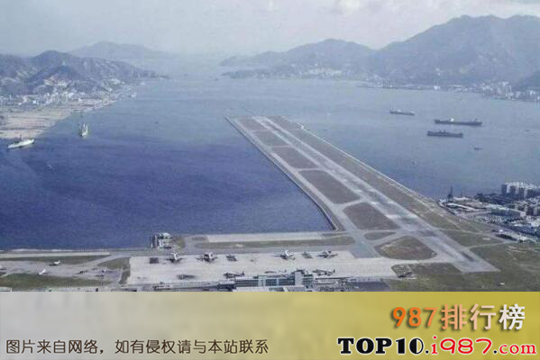 十大世界危险机场之香港启德机场