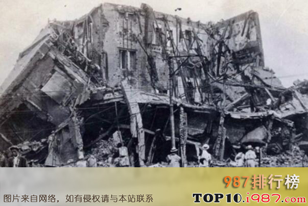 十大世界最大的地震之日本关东大地震