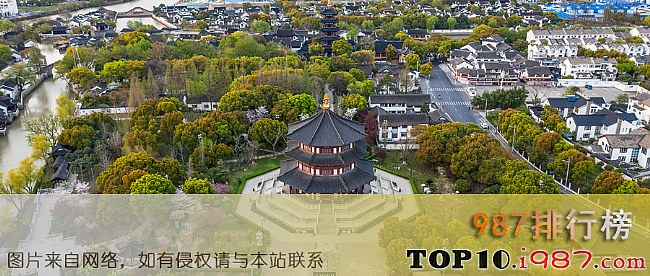 十大苏州最佳日落观赏地之寒山寺