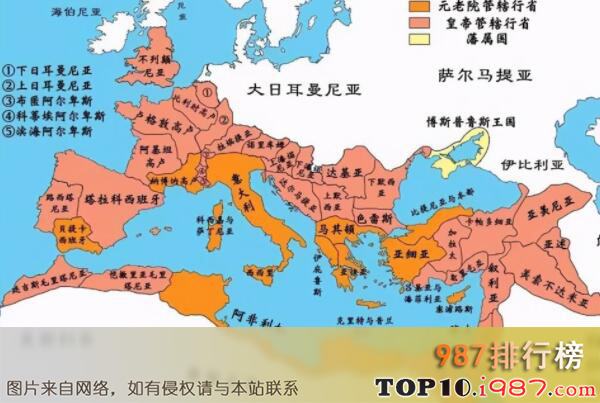 十大世界历史帝国之罗马帝国