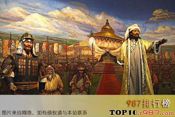 世界历史上十大著名军事统帅之成吉思汗