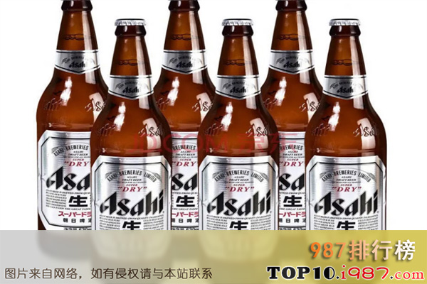 十大世界啤酒品牌之asahi朝日
