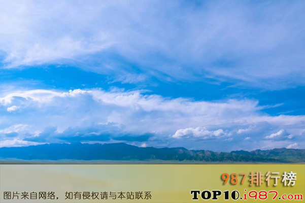 十大新疆最受欢迎的景点之赛里木湖