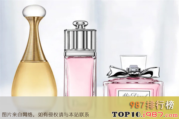 世界十大香水品牌排行-全球香水品牌排行榜前十名之迪奥