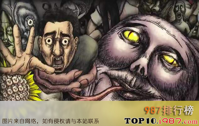 十大日本恐怖动漫之《暗芝居》