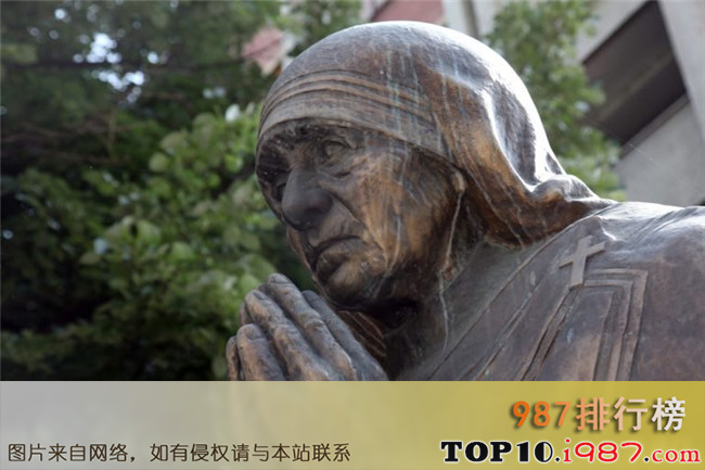 十大世界历史杰出女性之特蕾莎修女（1910 - 1997）