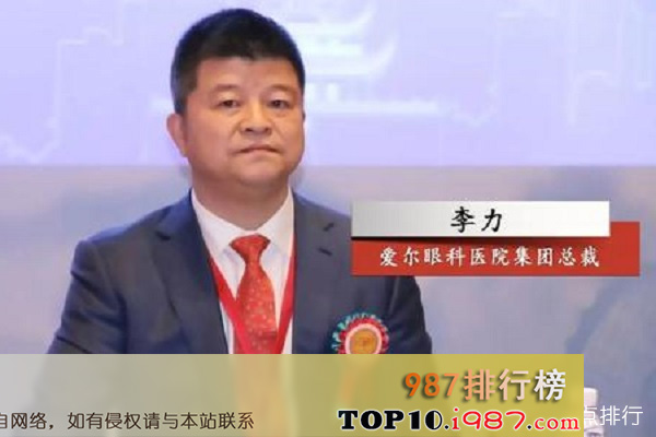 十大医疗行业富豪之李力 财富值:21亿美元
