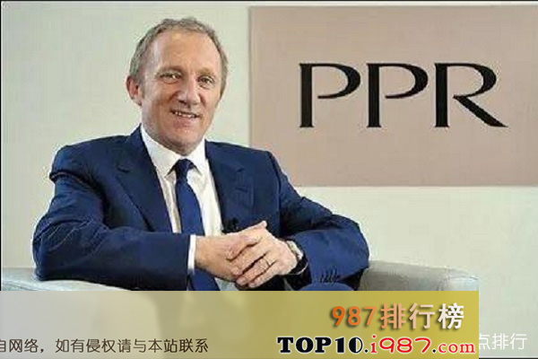 十大零售业富豪之弗朗索瓦·皮诺家族 财富值：440亿美元