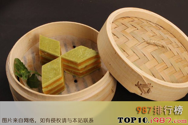 十大全国中式传统美食之千层糕