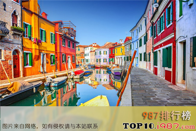 十大世界最炫彩的城市之意大利：布拉诺